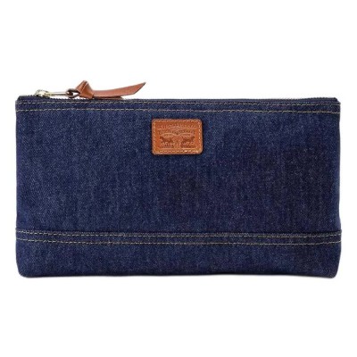 портфейли,и,портмонета,levi´s,®,denim,pouch,wallet,blue,(phalarope,camo,print,demitasse)