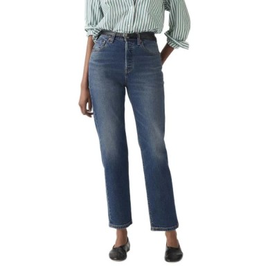 дънки,мъжки,панталони,дамски,панталони,levi´s,®,501™,crop,lightweight,jeans,blue,(history,today)