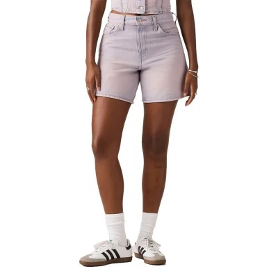 къси,панталони,мъжки,панталони,дамски,панталони,levi´s,®,baggy,high,waist,denim,shorts,purple,(rose,up)