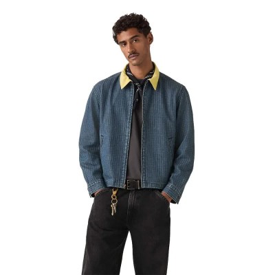 блуза,мъжки,пуловери,levi´s,®,castro,full,zip,sweatshirt,blue,(indigo,garage,door)