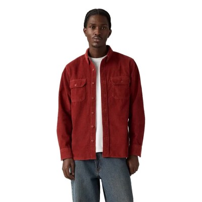риза,с,дълъг,ръкав,дамски,ризи,мъжки,ризи,levi´s,®,classic,worker,long,sleeve,shirt,red,(russet,brown)