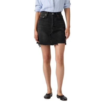 пола,дамски,поли,и,рокли,levi´s,®,deconstructed,skirt,black,(rebel,edge)