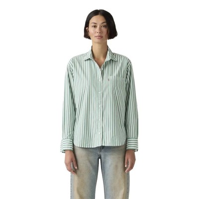 риза,с,дълъг,ръкав,дамски,ризи,мъжки,ризи,levi´s,®,harlie,new,long,sleeve,shirt,green,(serafina,stripe,pine,green)