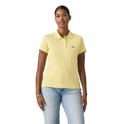 дамски,блузи,с,яка,мъжки,блузи,с,яка,levi´s,®,slim,short,sleeve,polo,yellow,(french,vanilla)