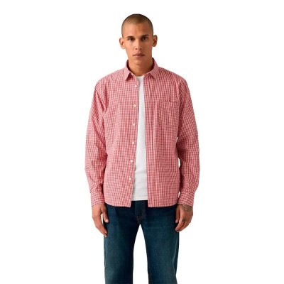 риза,с,дълъг,ръкав,дамски,ризи,мъжки,ризи,levi´s,®,sunset,long,sleeve,shirt,pink,(graveolens,plaid,rhythmic,red)