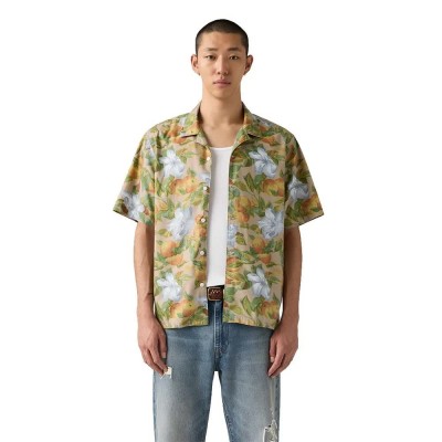 риза,с,къс,ръкав,дамски,ризи,мъжки,ризи,levi´s,®,sunset,no,pocket,camp,short,sleeve,shirt,multicolor,(alicante,floral,v2,soft,multi,fruit)