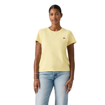 тениска,мъжки,тениски,дамски,тениски,levi´s,®,the,perfect,39185,short,sleeve,t,shirt,yellow,(french,vanilla)