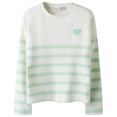 блуза,детски,блузи,name,it,line,ps,sweater,refurbished,white,(gossamer,green,cloud,dancer)