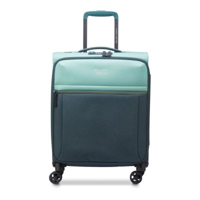 куфари,delsey,brochant,3,slim,55,cm,36l,trolley,bag,green,(green)