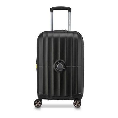 куфари,delsey,carrousel,2,expandable,55,cm,38l,trolley,bag,black,(black)