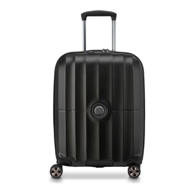 куфари,delsey,carrousel,2,slim,55,cm,36l,trolley,bag,black,(black)