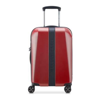 куфари,delsey,promenade,hard,2.0,expandable,55,cm,39l,trolley,bag,red,(burgundy)