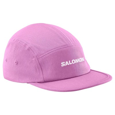шапка,всички,шапки,salomon,logo,5,panel,cap,purple,(iris,orchid)