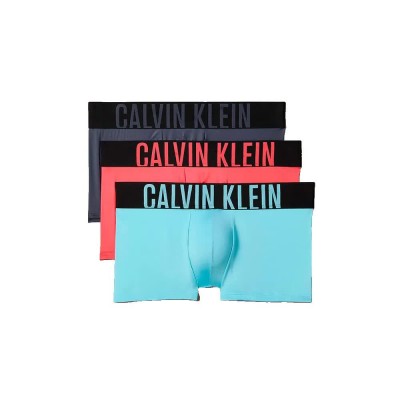 боксерки,мъжко,бельо,calvin,klein,000nb3611a,boxers,3,units,multicolor,(ombre,blue,chilly,blue,punch,pink)