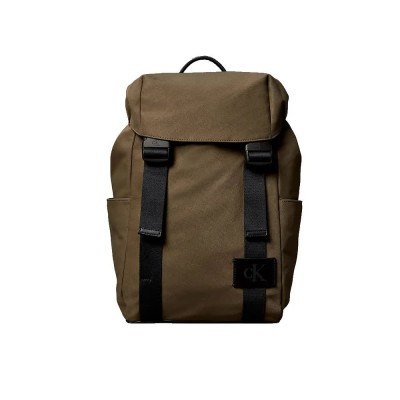 раница,раници,calvin,klein,canvas,mix,backpack,brown,(deep,olive)