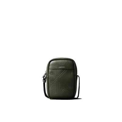 всички,чанти,calvin,klein,emblem,aop,emboss,slim,reporter,crossbody,green,(deep,depths)