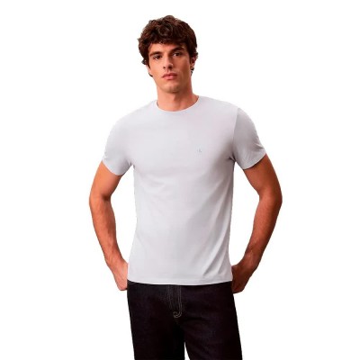 тениска,мъжки,тениски,дамски,тениски,calvin,klein,liquid,touch,slim,fit,short,sleeve,t,shirt,white,(plein,air)