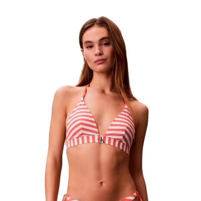 дамски,бански,костюми,calvin,klein,lv00q61225,triangle,bikini,top,pink,(20171,cent,stripe,acorn,orange)