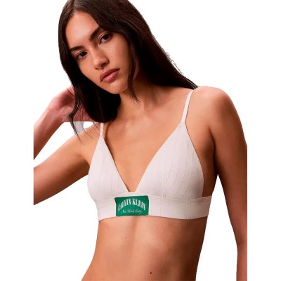 дамско,бельо,дамски,бикини,и,танкини,calvin,klein,lv00qf8886,triangle,bra,white,(tofu)