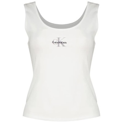 тениска,мъжки,тениски,дамски,тениски,calvin,klein,lv00qs7603,graphic,sleeveless,t,shirt,white,(classic,white)