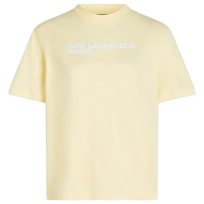 тениска,мъжки,тениски,дамски,тениски,karl,lagerfeld,jeans,a1w17005,short,sleeve,t,shirt,yellow,(pastel,yellow)