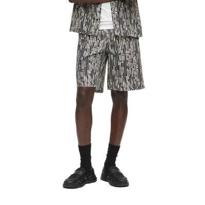 дънки,мъжки,панталони,дамски,панталони,karl,lagerfeld,jeans,b2m10053,shorts,grey,(linear,logo,aop)