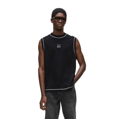 елек,мъжки,пуловери,дамски,пуловери,karl,lagerfeld,jeans,b2m17050,knitted,vest,black,(black)