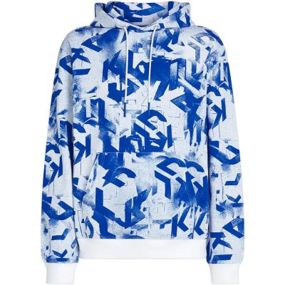 суичър,мъжки,пуловери,karl,lagerfeld,jeans,b2m20036,hoodie,blue,(monogram,aop,klj,blue)