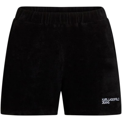 дънки,мъжки,панталони,дамски,панталони,karl,lagerfeld,jeans,b2w10064,sweat,shorts,black,(black)