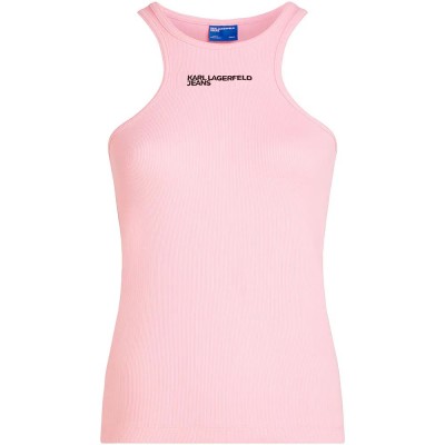дънки,дамски,топове,karl,lagerfeld,jeans,b2w17085,sleeveless,top,pink,(fairytale)