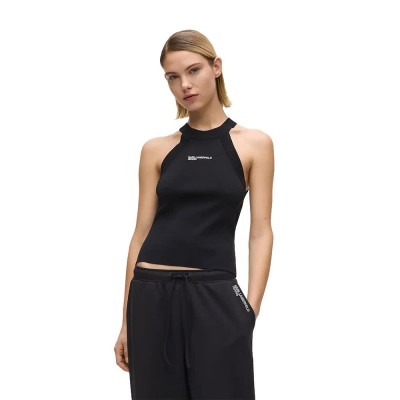 дънки,дамски,топове,karl,lagerfeld,jeans,b2w18022,sleeveless,top,black,(black)