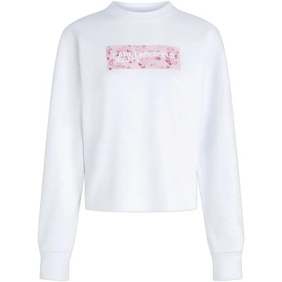 блуза,дамски,блузи,karl,lagerfeld,jeans,b2w20038,sweatshirt,white,(white)