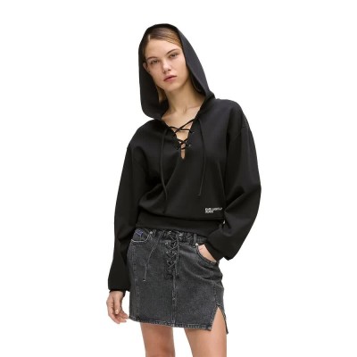 суичър,дамски,блузи,karl,lagerfeld,jeans,b2w20042,hoodie,black,(black)