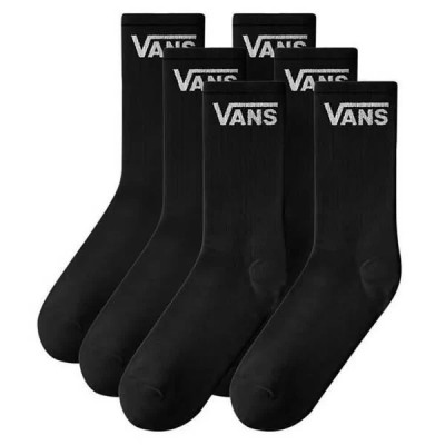 чорапи,мъжки,чорапи,дамски,чорапи,vans,classic,half,crew,socks,3,units,black,(black)