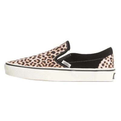 обувки,мъжки,маратонки,дамски,маратонки,vans,classic,slip,on,shoes,brown,(black,leopard)