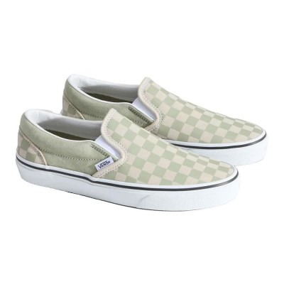обувки,мъжки,маратонки,дамски,маратонки,vans,classic,slip,on,shoes,green,(soft,sage)