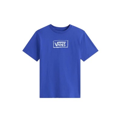 тениска,мъжки,тениски,дамски,тениски,vans,on,canvas,short,sleeve,t,shirt,blue,(royal,cobalt)