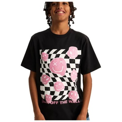 тениска,мъжки,тениски,дамски,тениски,vans,twisted,joy,short,sleeve,t,shirt,black,(black)