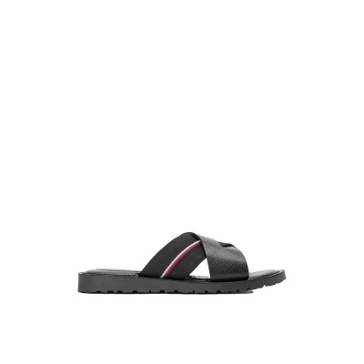 сандали,мъжки,сандали,tommy,hilfiger,core,criss,sandals,black,(black)