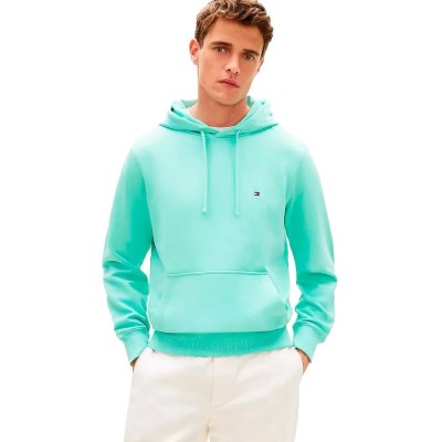 суичър,мъжки,пуловери,tommy,hilfiger,essential,terry,hoodie,green,(arctic,aqua)