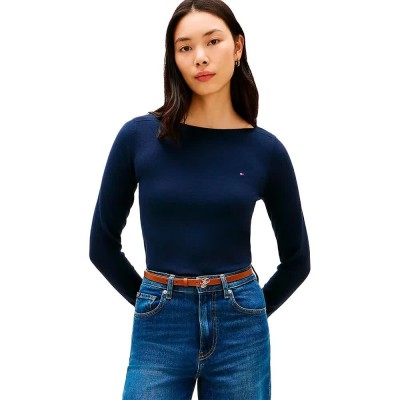 блуза,мъжки,пуловери,дамски,пуловери,tommy,hilfiger,stitch,sweater,blue,(dark,night,navy)