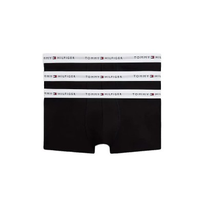 боксерки,мъжко,бельо,tommy,hilfiger,um0um03752,trunk,boxers,3,units,black,(black,black,black)