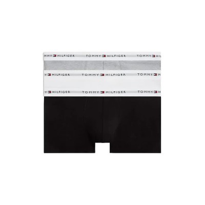 боксерки,мъжко,бельо,tommy,hilfiger,um0um03752,trunk,boxers,3,units,multicolor,(black,white,light,grey,heather)