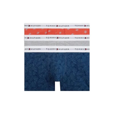 боксерки,мъжко,бельо,tommy,hilfiger,um0um03753,trunk,boxers,3,units,multicolor,(tra,scrp,lgh,gr,hth,plm,leaf)
