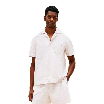 пижама,мъжки,пижами,tommy,hilfiger,um0um03818,pyjama,white,(caramel,oxford)