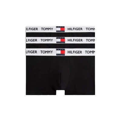 боксерки,мъжко,бельо,tommy,hilfiger,um0um03835,trunk,boxers,3,units,black,(black,black,black)