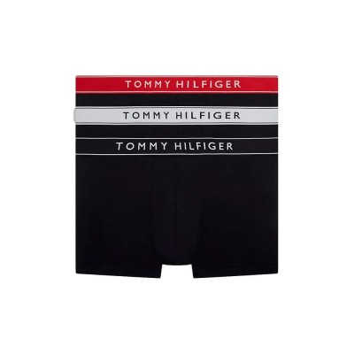 боксерки,мъжко,бельо,tommy,hilfiger,um0um03881,trunk,boxers,3,units,black,(nb,white,medium,red,navy,blue)