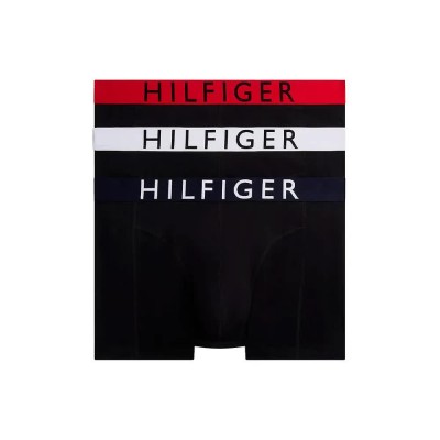 боксерки,мъжко,бельо,tommy,hilfiger,um0um03886,trunk,boxers,3,units,black,(med,red,th,whte,des,sky)