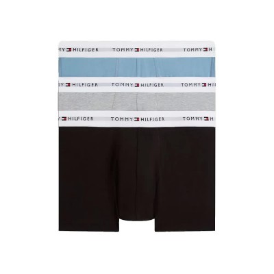 боксерки,мъжко,бельо,tommy,hilfiger,um0um03889,trunk,boxers,3,units,multicolor,(brisk,blue,black,ice,hthr)