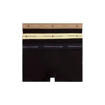 боксерки,мъжко,бельо,tommy,hilfiger,um0um03890,trunk,boxers,3,units,black,(black,citrnela,woodridge)